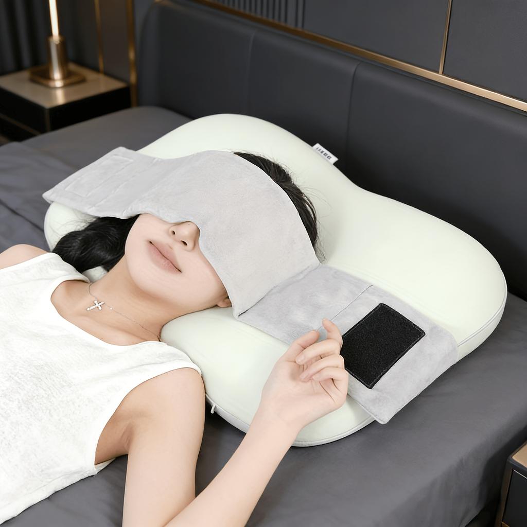 New Gravity Eye Mask Perfectly Suited for Side-sleeping Back-sleeping and Stomach-sleeping Positions