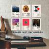 6pcs Kanye West Posters Album Cover Posters for Teen and Girls Dorm Decor