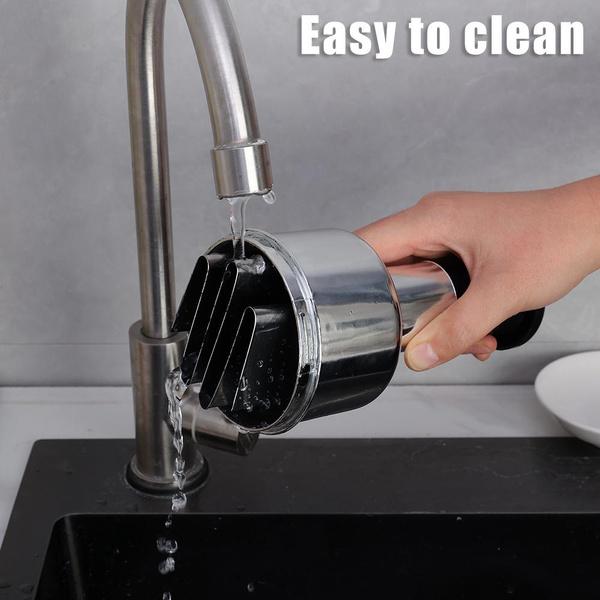 1Pcs Stainless Steel Onion Press Chopper Hand Vegetable Chopper Stainless Steel Manual Food Chopper for Kitchen Tools