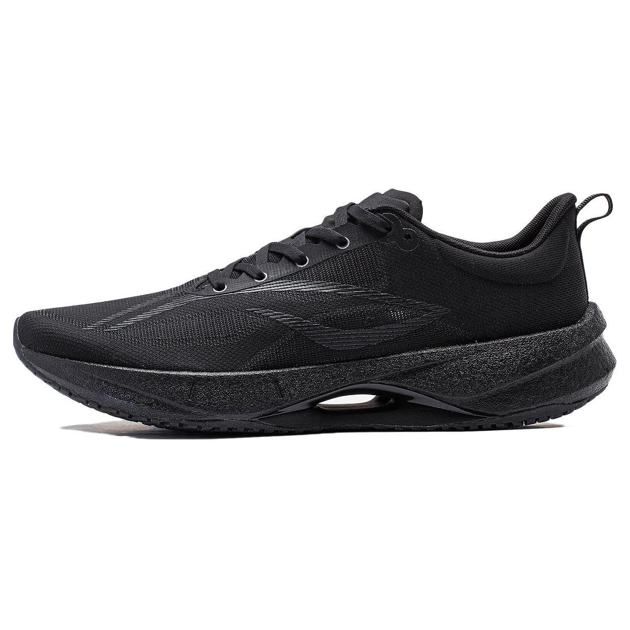 

New LiNing Super Light 21 Shock Absorbers Slip Resistant Abrasion Resistant Breathable Low top Running Shoes Men s Black ARBU001-3 43.5