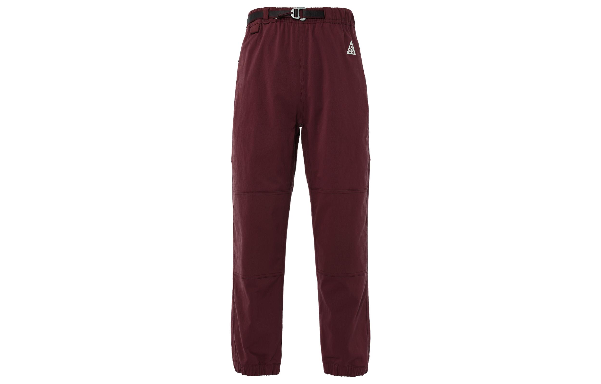 Nike ACG Knitted Sweatpants Men s Burgundy CV0661-681 S