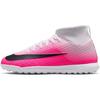 Mercurial Superfly 11 Jr. Club TF GS Comfortable Fit High-Top Kids Soccer Shoes Unisex Sneaker Pink White IQ2321-900