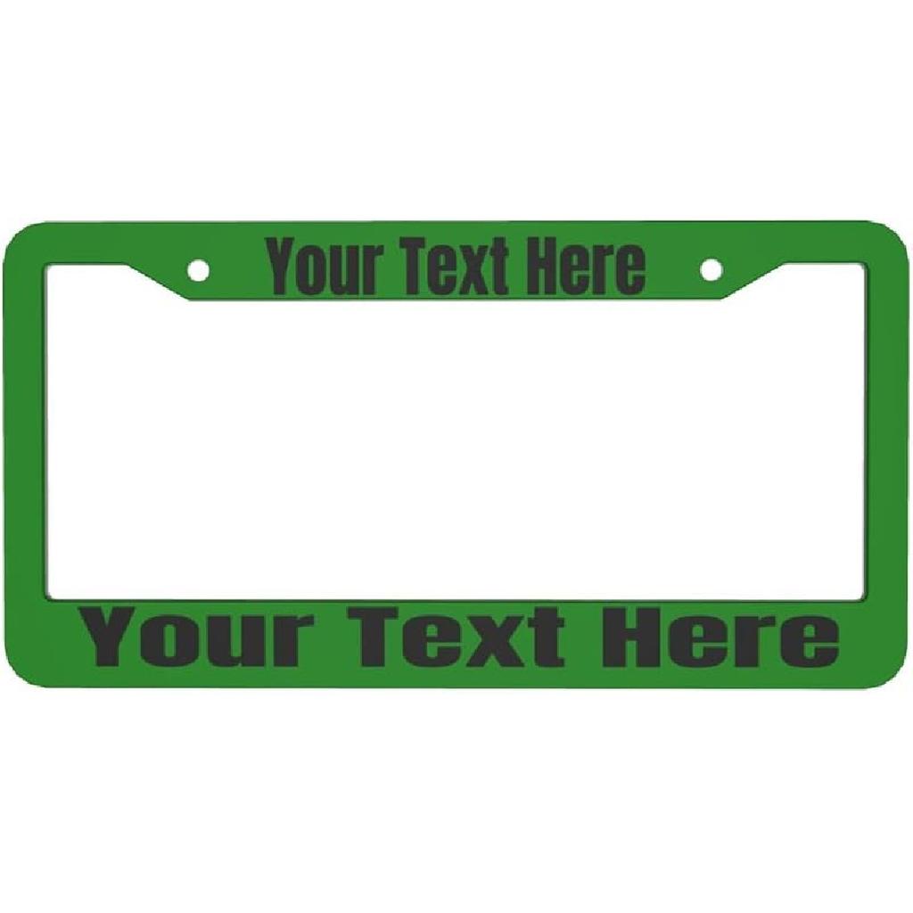 License Plate Frame Personalized License Plate Frame for Cars License Plate Frames Customized Design License Plate Holder Customize Funny Car