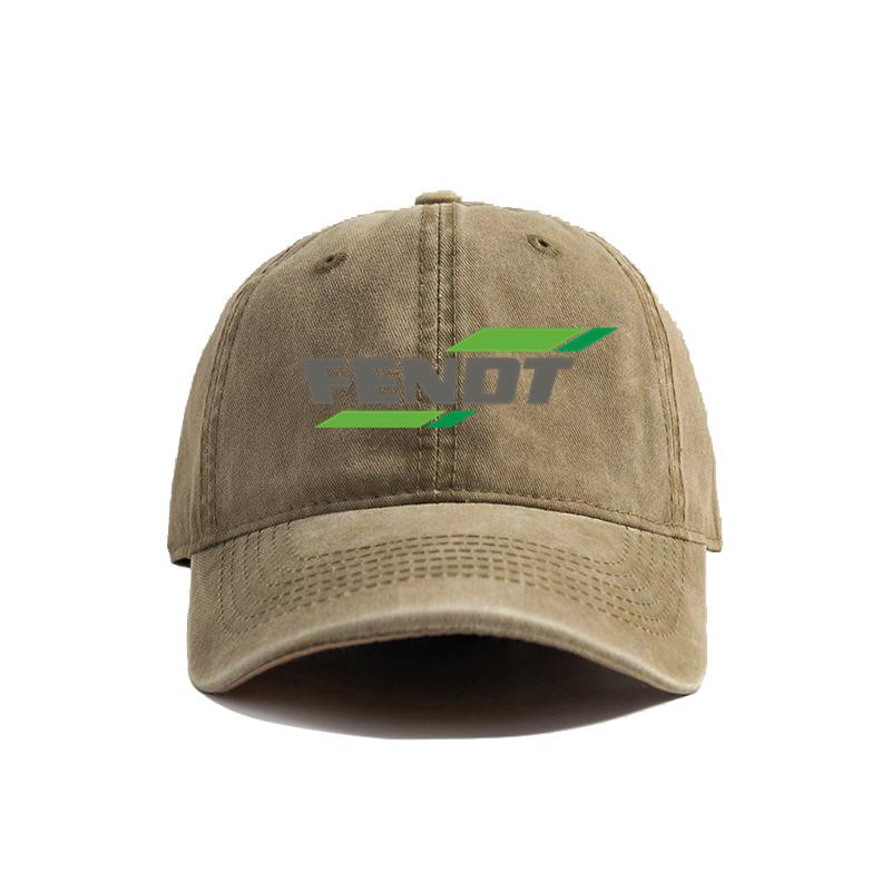 KUNS CAP Fendt Landbouw Tractoren Verweerd Baseballpet Cool Unisex Retro Buiten Zomer Verstelbaar Papa Fendt Hoed