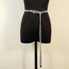 Waist Chain for Women Retro Sexy Fashion Multi-layer Body Chain Personalized Geometric Trendy Metal Chain European and American Waist Chain
