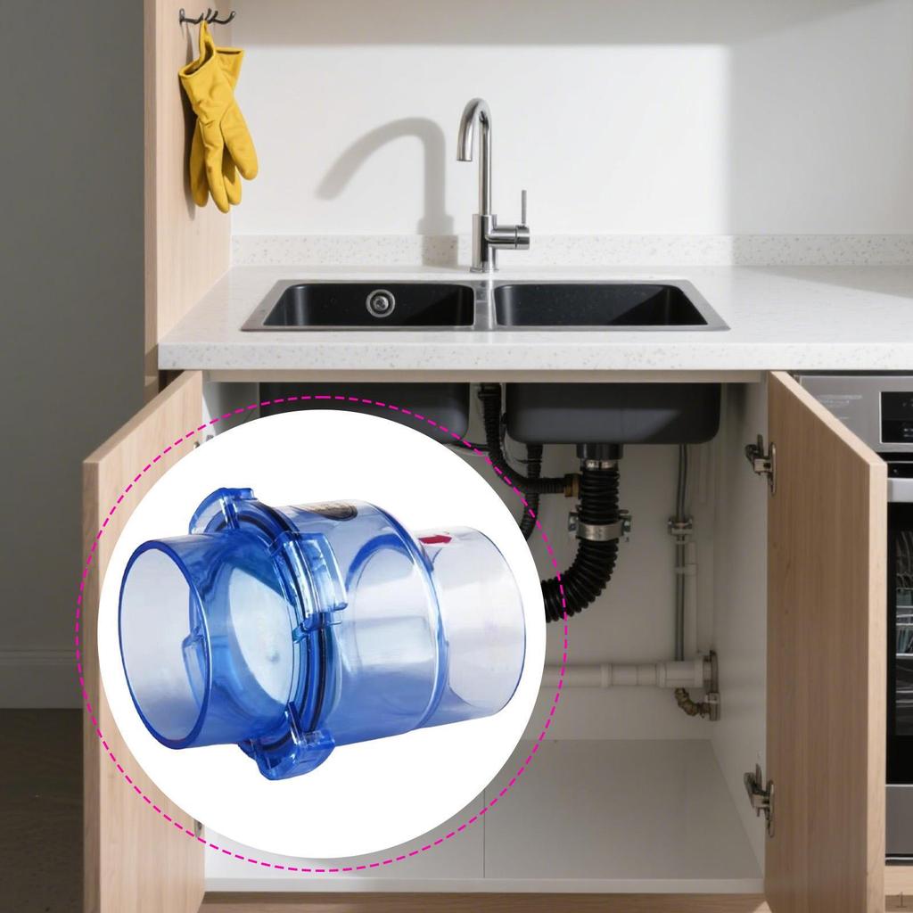 Drain Backflow Preventer Anti Odor Easy Installation Smell Stoper Secure Sealing for Sewers Home