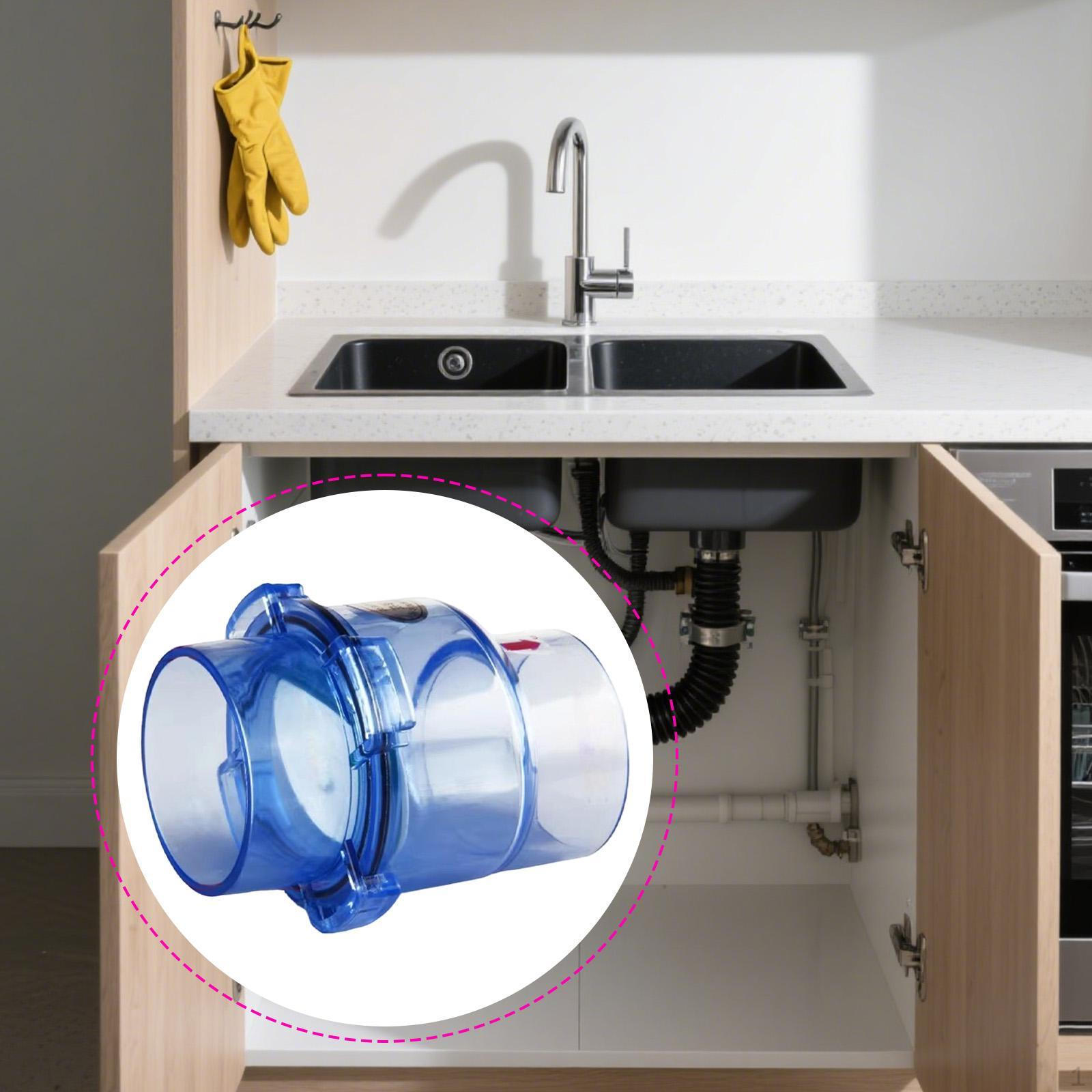 

Обратный клапан для слива Защита от запаха Легкая установка Заглушка запаха Надежная герметизация для канализации Дом 5cm