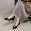 Designer Vintage Women Loafer Shoes Fashion Shallow Slip On Shoes 2025 Spring Autumn Elegant Low Heels Shoes