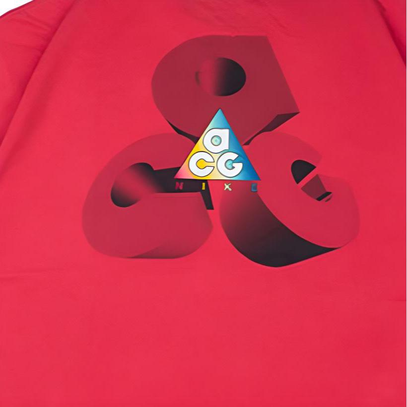 Nike ACG Outdoor Sports Short Sleeve T-Shirt Men Tops Red BV8351-850
