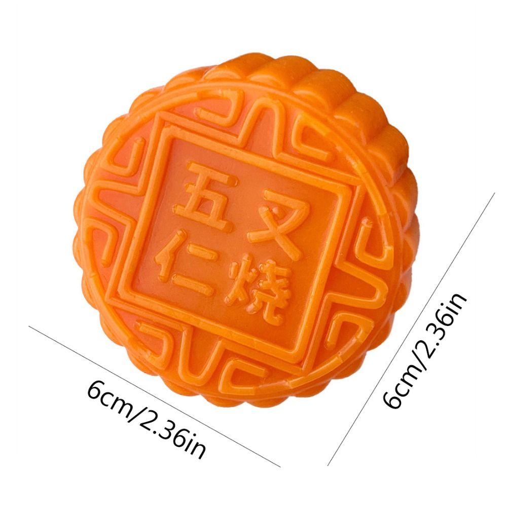 Soft Mooncake Slow Rebound Toy Simulated Food Moon Cake Squeeze Sensory Toys  Gift