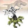Jurassic Dinosaurier Baustein Set Mit T-rex Und Raptor Kompatiblen Teilen