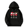 Sweatshirts For Teen Girls Hoodies Long Sleeve Drawstring Pullover Cute Printed Oversized Hoodie Christmas