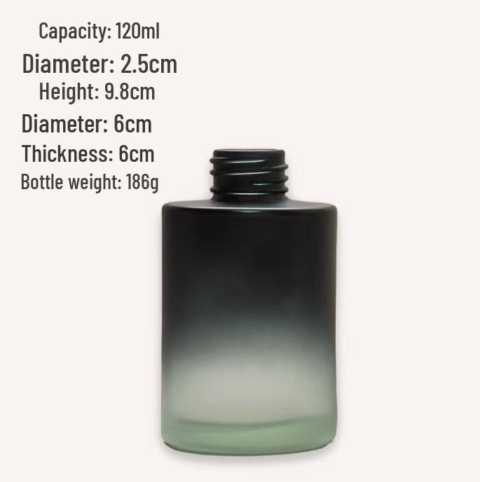 Gradient Glass Aroma Diffuser Bottle (Empty, Flameless)