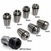 11 Spring Collet Set, 7 Pieces, High Strength Steel with 5mm Extension Rod, for Engraving, Milling, Drilling, 775 795 885 895 Engines