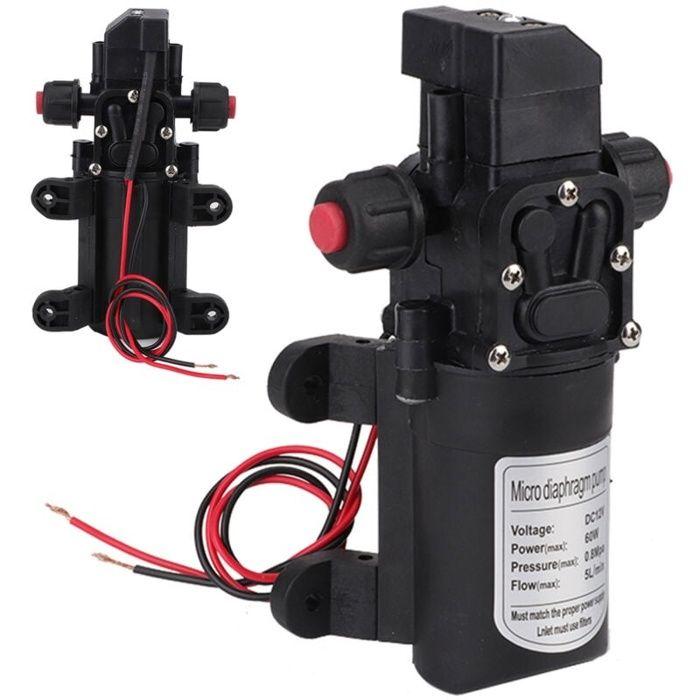 Pompe à eau haute pression - AIMOONSA - DC12V 5L/min - Auto-amorçante - Pressostat - 116 PSI