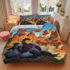 Masters Universe Adventure Print 3Pcs Bedding Setduvet Cover With 2 Bedropillowcase Home Birthday Gift