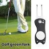 Golf Green Vidlice s magnetickým přísavkou Kompaktní velikost Přenosné magnetické putt Zarovnání koule Marker Skládací Golf Divot Repair Tool