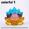Crystal Macadam Gumming Resin Nine Tailed Fox Loveliness Animal Household Supplies Aquarium Decoration