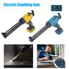 Electric Caulking Gun 6 Gear Adjustable Speed For Makita/Dewalt 18V-21V Battery Sealants Glue Gun,Structural Filling Glue Gun