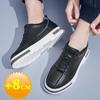 Fashion SYTK High quality Heightening Shoes Elevator Shoes Height Increase Shoes Men Insole Sneakers Sport Footwear