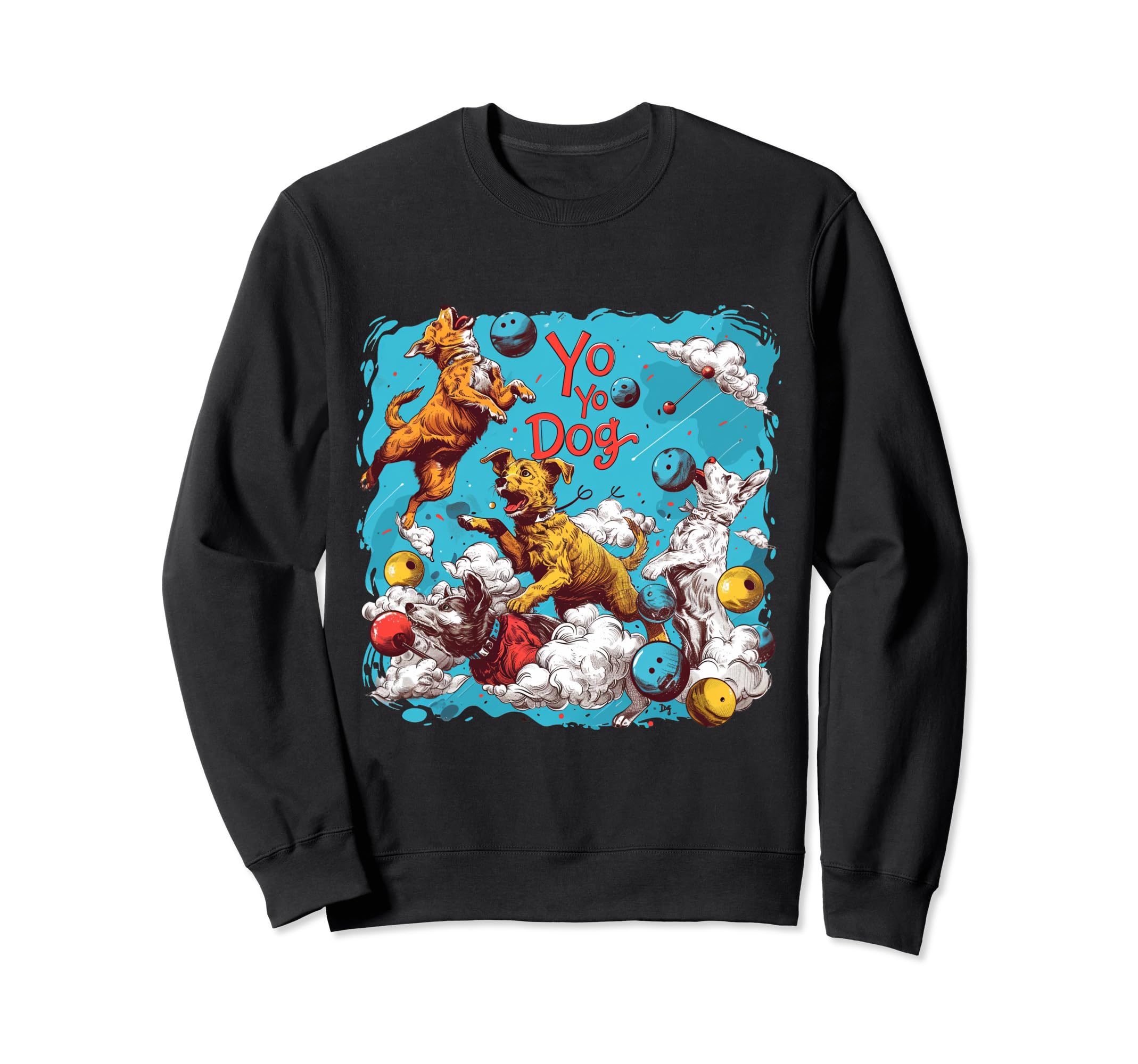 

Charming Yoyo Dog Sweatshirt Mess. чёрный