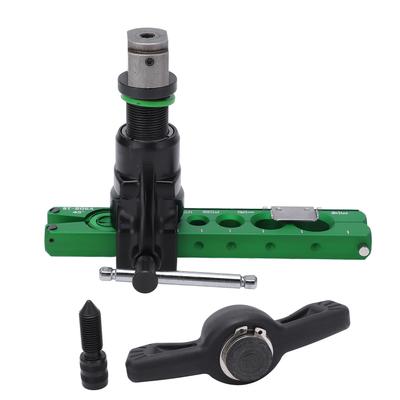 45 Degree Eccentric Cone Expander Universal Ratchet Pipe Flaring Tool with Manual Drill Function