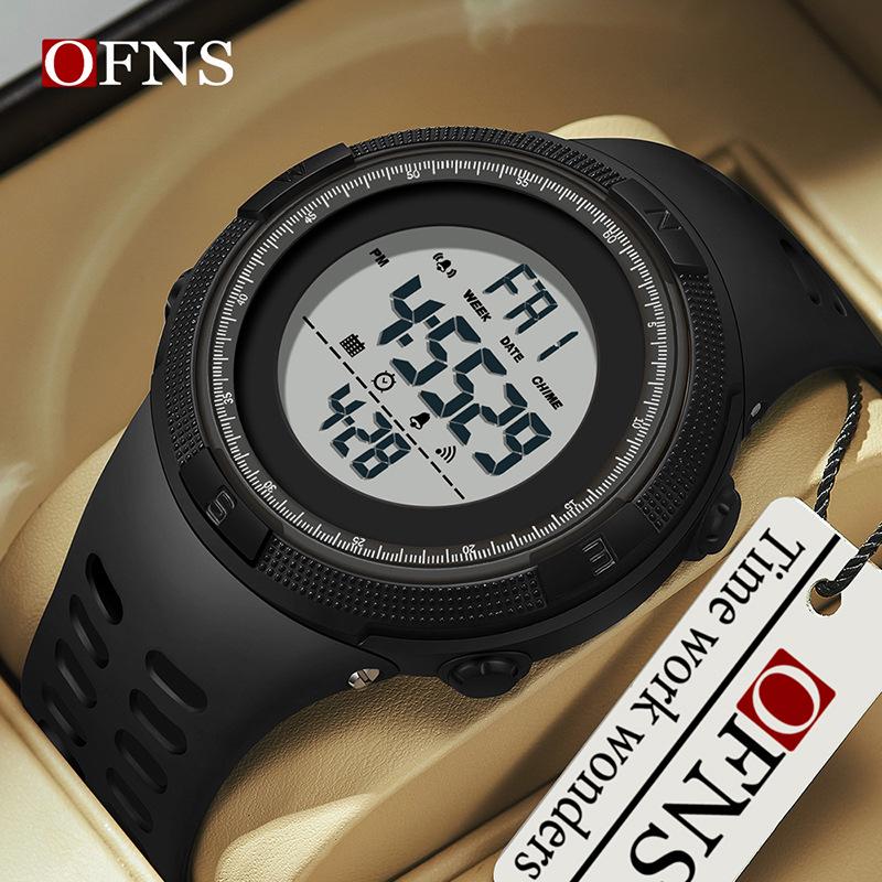 OFNS Popular Multifunctional Luminous Sports Watch for Students