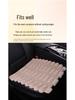 Universal Heated Winter Bamboo Plush Car Seat Cushion Set - Non-slip, Thickened, Three-piece for Warmth and Comfort