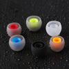 6Pairs Lightweight Headphone Earphone Dual Color Eartip Cover Earbuds Caps Ear Pads Eartips