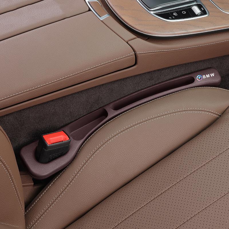 Car Seat Gap Plug Anti-leak Strip Multi-functional Storage Box For BMW 50th Anniversary 3 5 Series E46 E83 F16 E70 M3 M5 G30 G20 gjbf54