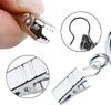 200/10x Mini Metal Curtain Clips with Hook Stainless Steel Iron Drapery Hook Enduring Home Window Accessories Home Decoration