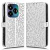For ZTE Nubia V60 Design Wallet Case Dot Pattern Imprint PU Leather Phone Cover