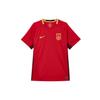Dri-Fit Comfortable Breathable Versatile Short Sleeve Soccer Shirt Unisex Tops Red FZ9018-687