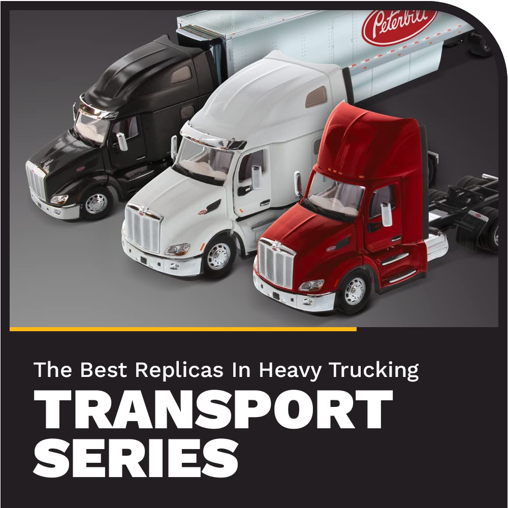 DIECAST MASTERS Peterbilt 567 Mixer Truck McNeilus Bridgemaster Mixer 71074 Red/White 1/50