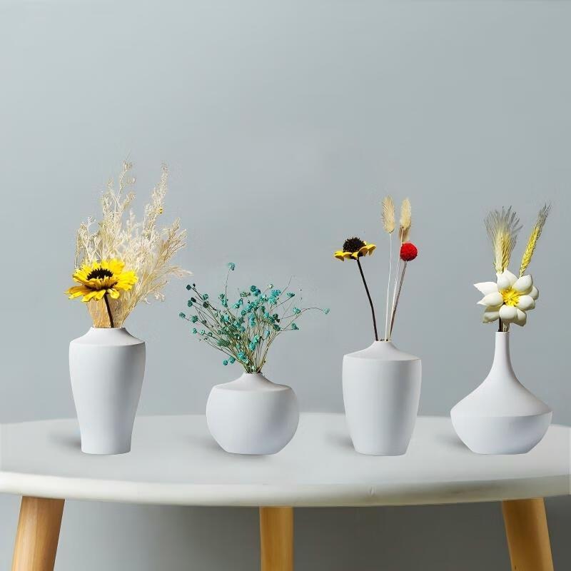 HANDUNYOU Minimalist Dried Flower Vase Set