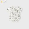 TONGTAI Baby Short Sleeve Bamboo Cotton Bodysuit