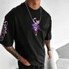 Spiel Espeon Bedrucktes Baumwoll-T-Shirt 2026 Herren und Damen Sommer Neu Hip-Hop Trend Lässig Locker Y2K Eltern-Kind Oberteil