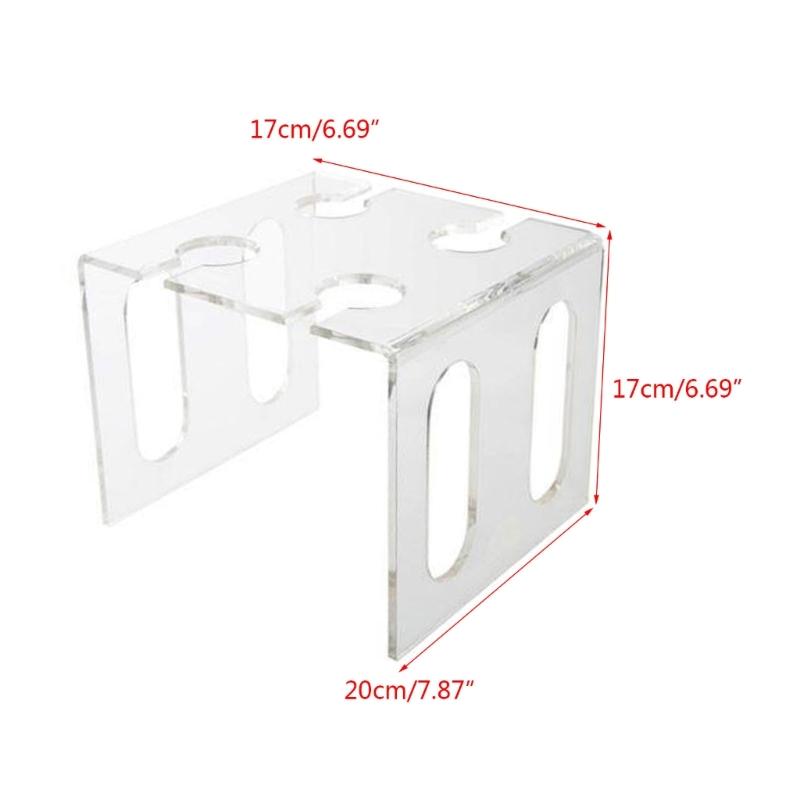 Stemware Wine Glass Holder Glasses Storage Hanger Acrylic Organizer for Kitchen