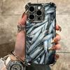 Discounted Salted Fish Plating Phone Case For Iphone 16 17 Pro Max Air 16E 14 15 Plus 12 13 Mini Anti-Fall Airabag Cover
