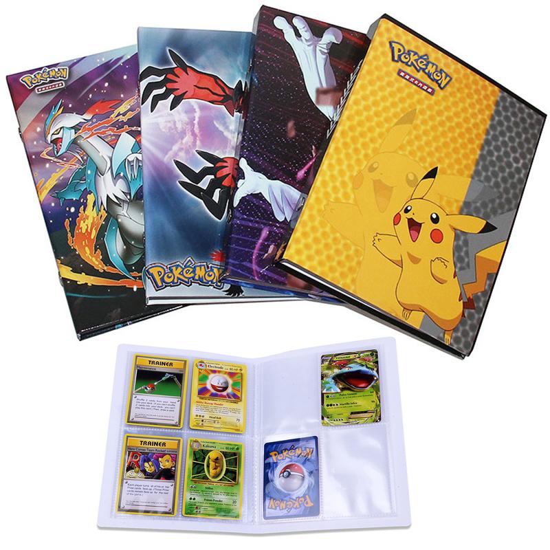 Portfolio Card Binder Pocket Album Portfolio Holder 160 Cards Gift Toy