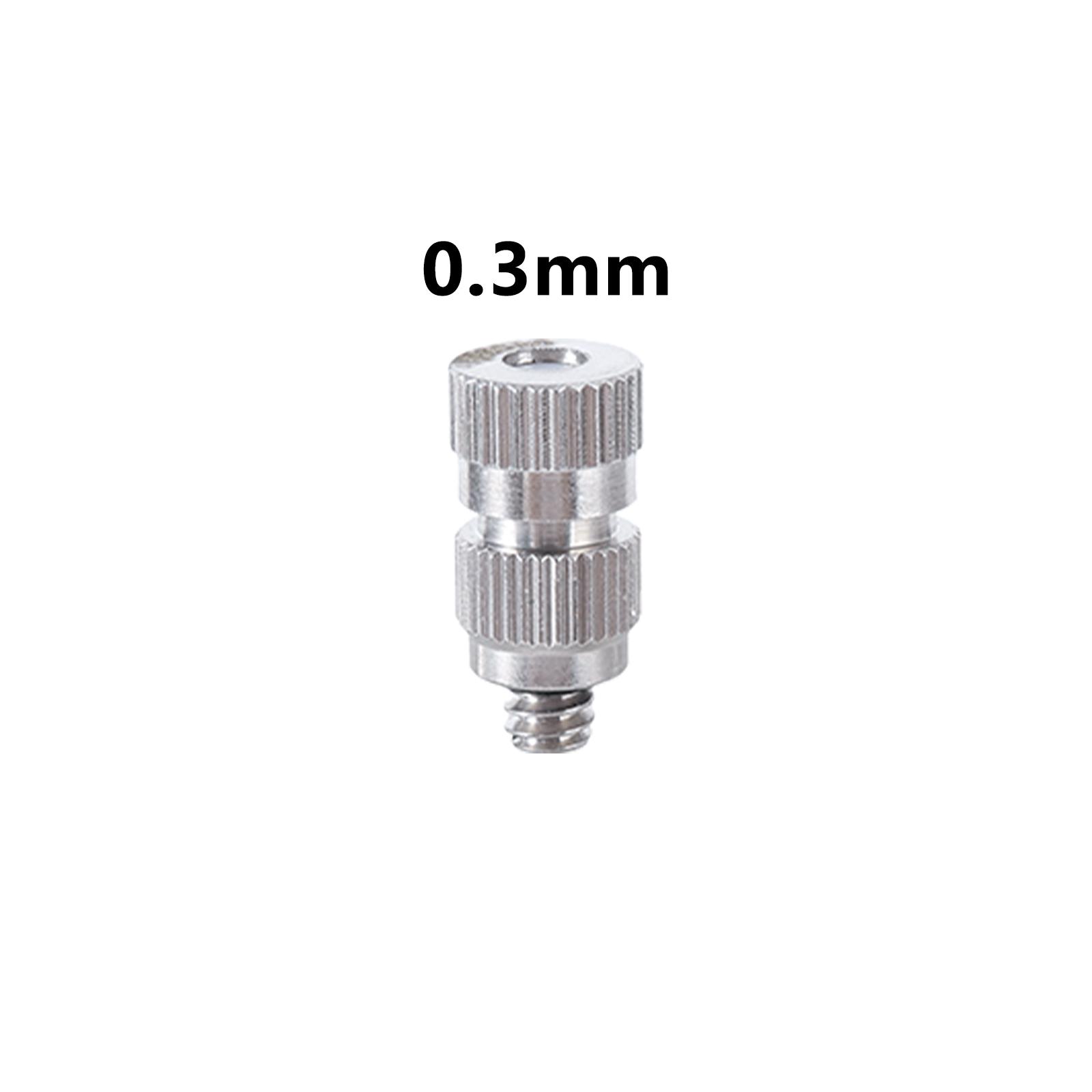 

10Pcs High Pressure Misting Nozzle Fogging Sprayer Cooling Landscaping Watering Humidification Disinfection Atomizing Sprinkler