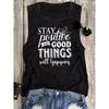 Women'S Print Sleeveless Tank Top T-Shirt
