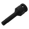 Adaptor Priză 80mm Negru Bormașină Electrică Cheie Tubulară Hexagonală Hexagonal