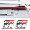 Kovová nálepka na auto GR Gazoo Racing Logo Znak Odznak Obtisk pro HV Y-ARiS GRMN 86 P-rius H-arrier