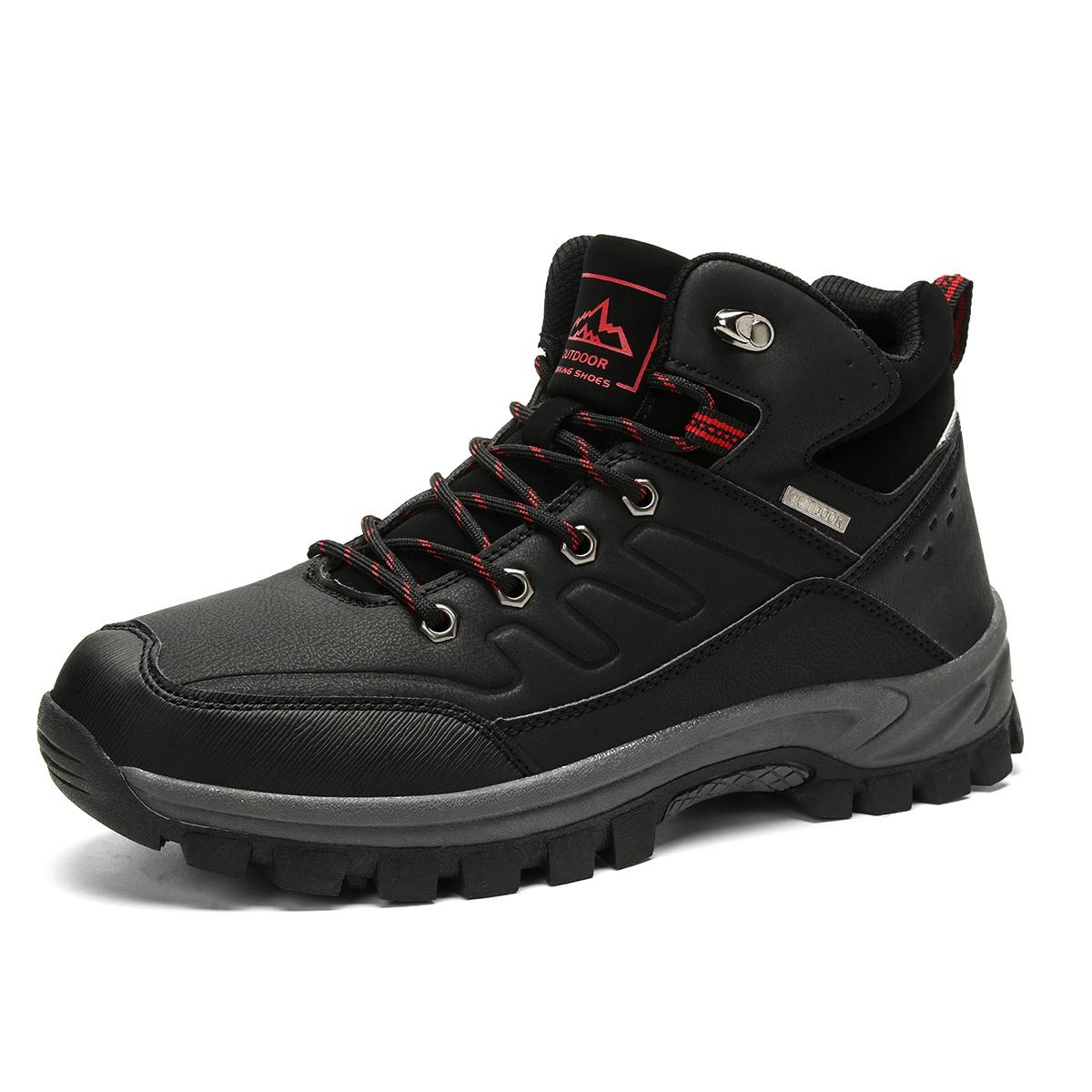 

Мужские водонепроницаемые походные ботинки для альпинизма на открытом воздухе, нескользящие походные кроссовки для кемпинга, спортивные дышащие альпинистские ботинки, мужские походные ботинки, рабочие кроссовки 44