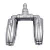 Stainless Steel High Pressure Washer Replacement Nozzle Tip Garden Cleaning Tool Rotating Double Nozzle Tip 1/4inch
