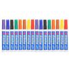 2 Sets 8 Colors Dry Erasable Whiteboard Pen Colorful Fiber Nib Markers Sets for School