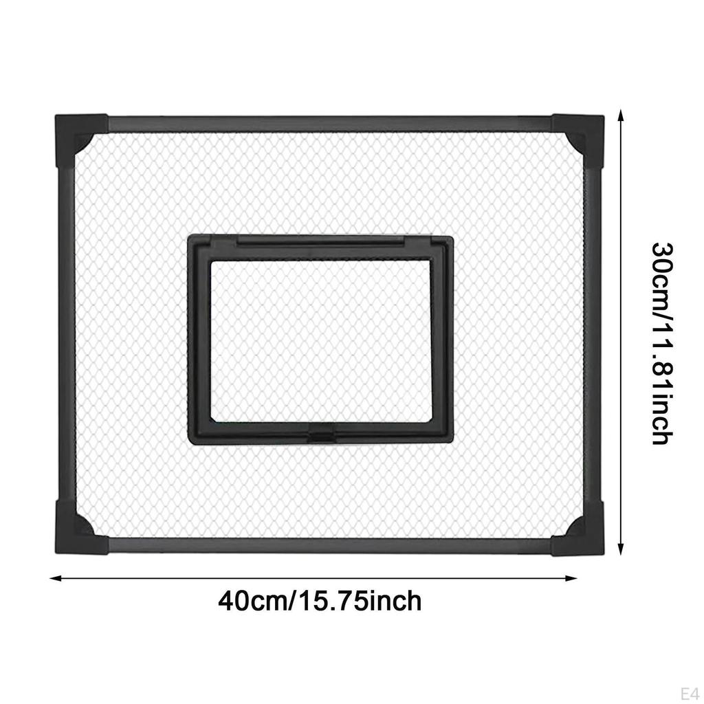 Aquarium Net Cover Edges Anti Reptile Lid Professional Accessory Easily Install Versatile with