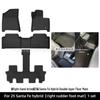 Hyundai Santa Fe TPE Floor Mats (21-24) - Dirt & Wear Resistant