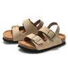 Spring & Autumn New Children's Frosted Cork Sandals - Breathable Boys Beach Shoes & Girls Student Slippers KWN
